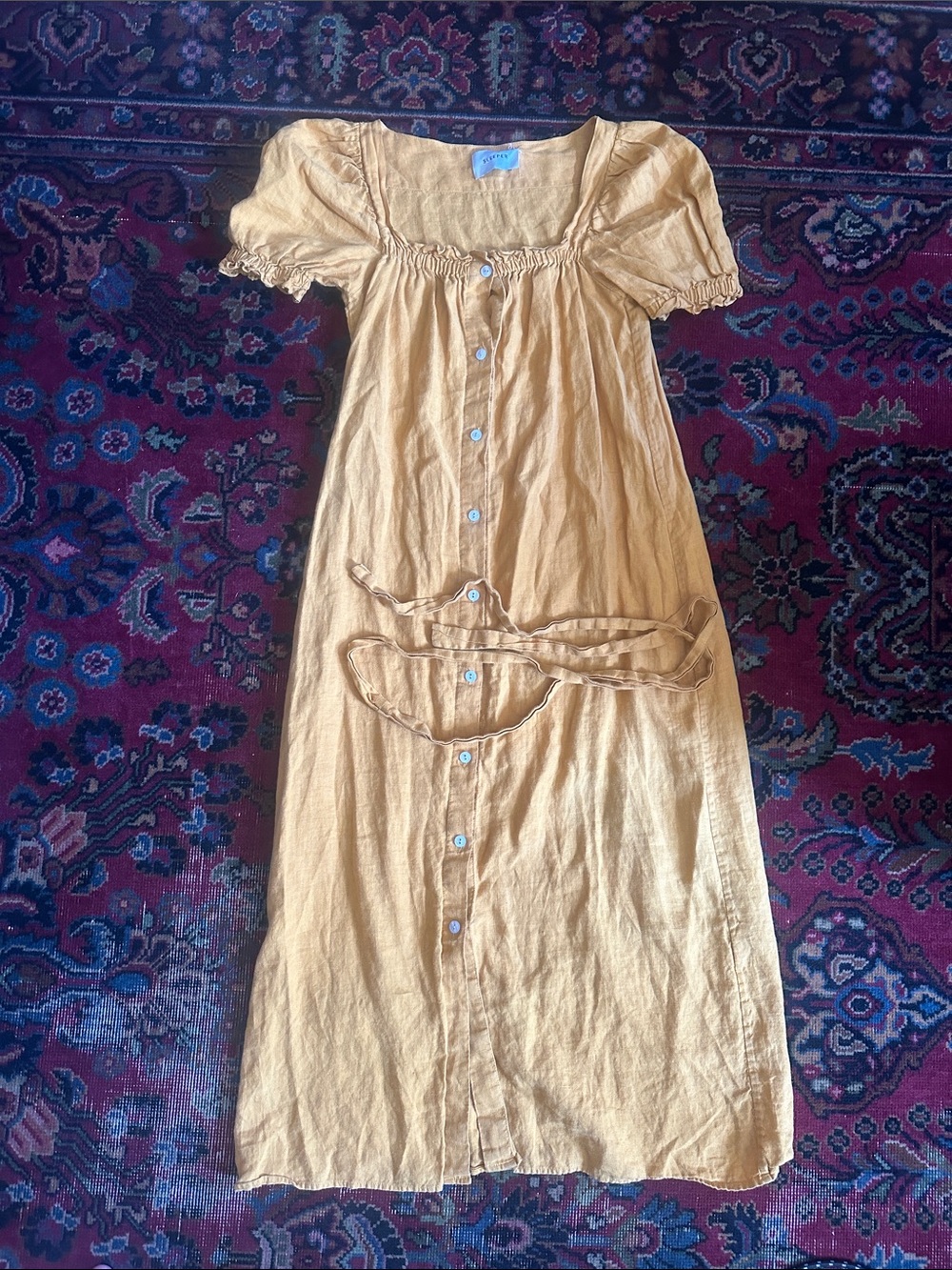 Sleeper Brigitte linen dress